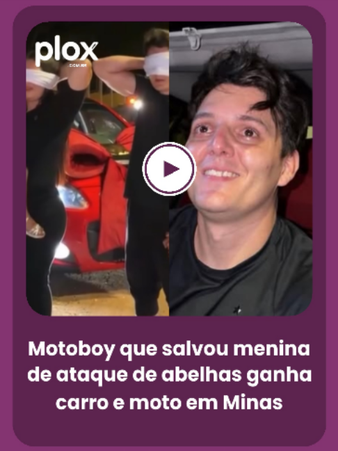 Vinícius Martins de Paulo, um motoboy de Ibirité, em Minas Gerais, se tornou um herói após salvar uma estudante de 12 anos de um ataque de abelhas. Em reconhecimento à sua coragem, ele foi homenageado com um carro e uma moto pela Tropa do Bem, um projeto que valoriza atitudes solidárias. O emocionante evento ocorreu na última quinta-feira, dia 17, quando Vinícius foi surpreendido, junto com sua família, ao chegar ao local da homenagem vendado. Após a revelação dos veículos, ele não conteve as lágrimas e expressou sua gratidão. O ato heroico aconteceu na segunda-feira, dia 14, quando ele interrompeu seu trabalho para socorrer a menina, que acabou sendo internada, mas está estável. Vinícius revelou que agiu pensando em suas filhas, e sua história rapidamente se espalhou pelas redes sociais, mobilizando a comunidade e destacando a importância da solidariedade em momentos de crise.