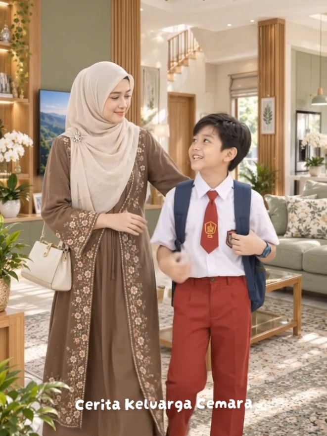 Episode 10 Ibu Ambil Rapor Bani Cerita Keluarga Cemara #fypシ #fyp #keluargabahagia #sekolah #keluarga 
