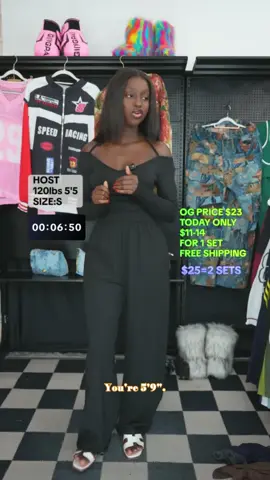 Women's Solid Color Knit Casual Asymmetrical Shoulder Long Sleeve Ruched Loose Fit Straight Leg Jumpsuit, Stylish and Comfortable