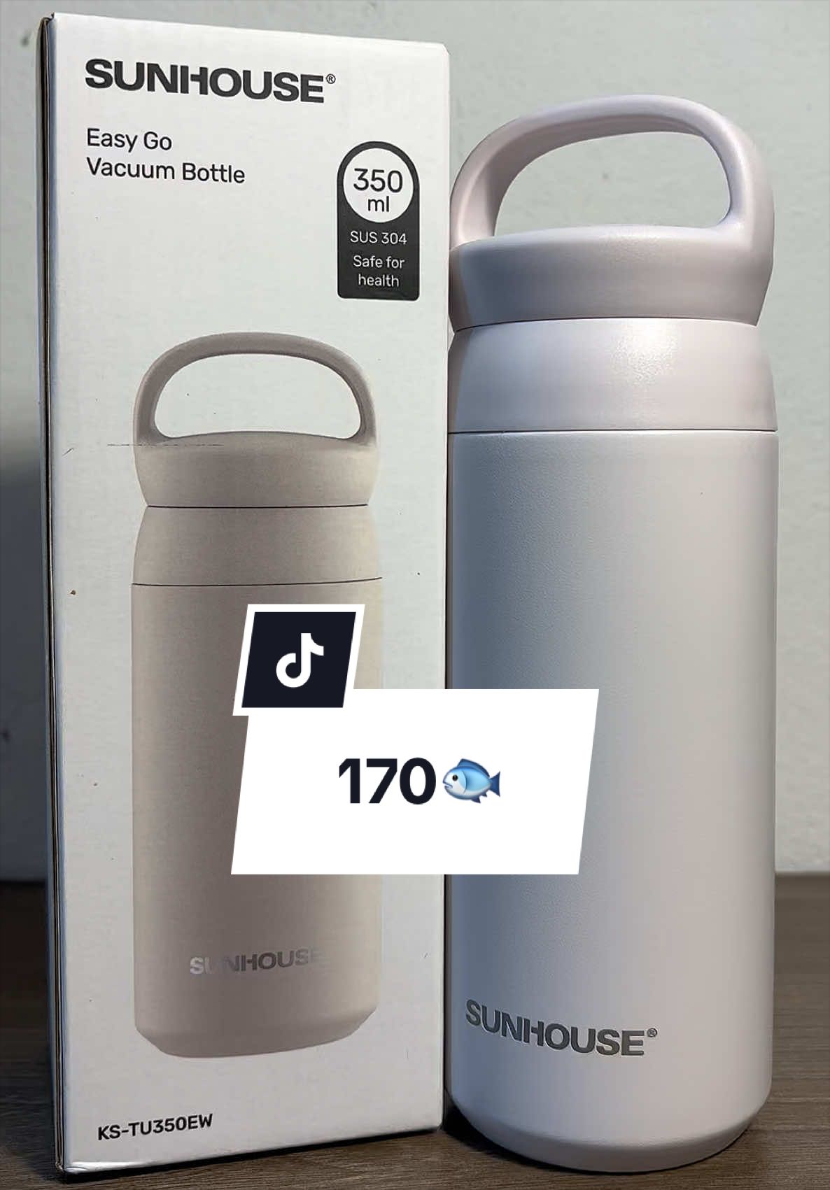 170🐟 giá đang hời lắm các mom ơiii, inoxx 304 an toàn toàn, miệng bình dễ vệ sinh, giữ nhiệt bền bỉ, thiết kế tối giản #dogiadungtienich #giadungtienich #sunhouse #binhgiunhiet 