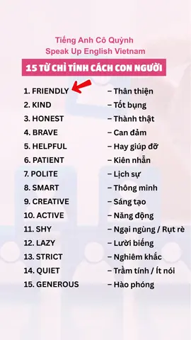 Học tiếng Anh cùng cô Quỳnh nha ! #xuhuong #tienganhgiaotiep #speakupenglishvietnam 