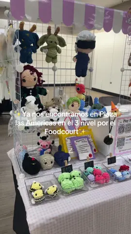 ✨Sólo este 18-19 de septiembre en el 3 nivel de Plaza las Americas✨#pr #sanjuan #crochet #plushies 