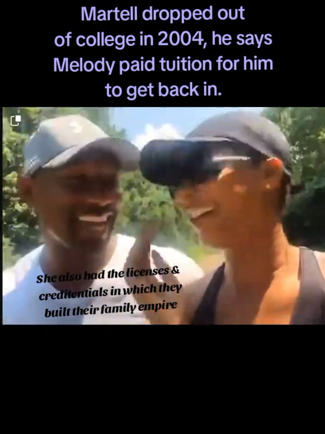 He sure had Melody's back didn't he