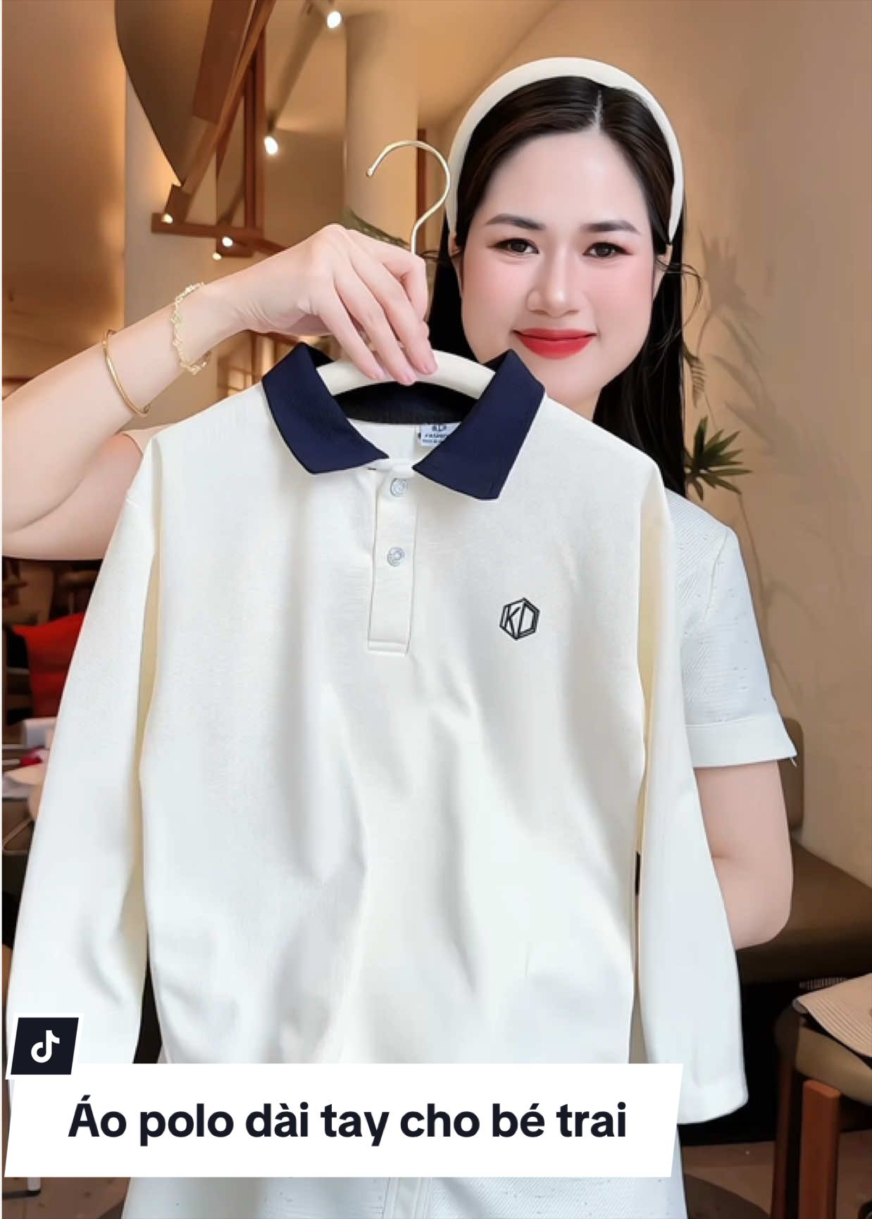 Áo polo dài tay cho bé trai #aopolochobe #thoitrangtreem 