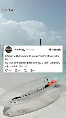BHA của PAULA’S CHOICE #paulaschoice #BHA #xuhuong #creatorsearchinsights #skincares 