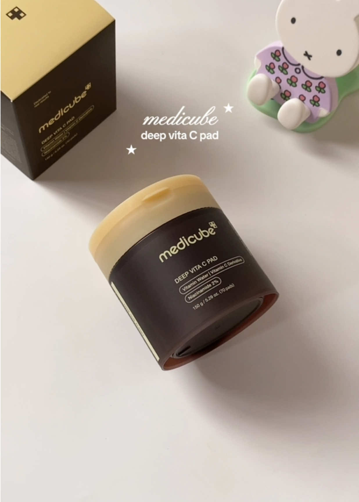 biết tonerpad nhà medicube lâu lắm rùi giờ mới thử @medicubeVN #DeepVitaCPad #brightening #duongsangda #medicube #blurmhje 