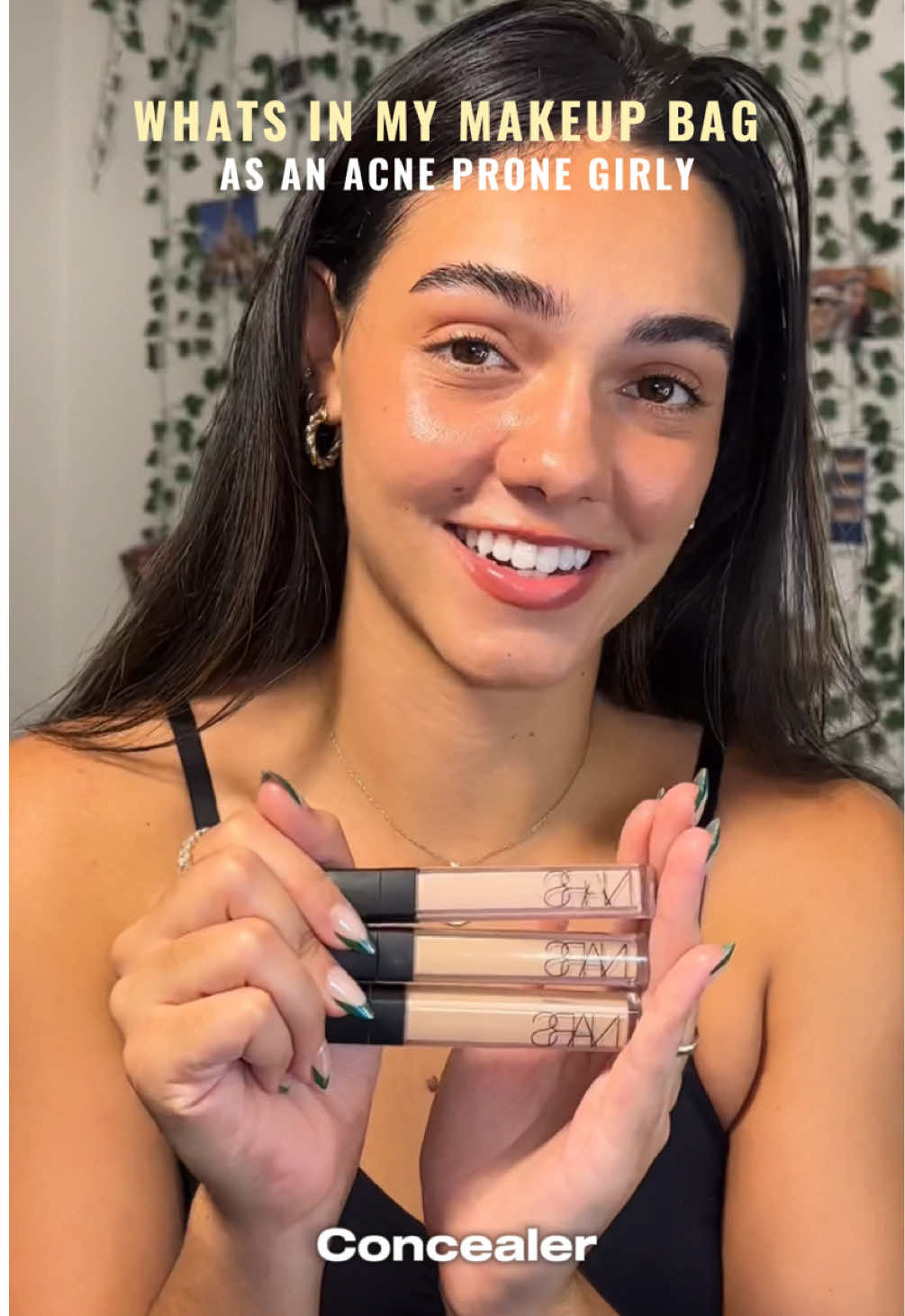As a girl in her 20s who still struggles with acne and hormonal breakouts, I’ve become sooo careful about what makeup products I put on my skin. These are the nonpore clogging makeup products currently in my makeup bag that have worked for my acne-prone skin. 🫶🏼 If you’re also dealing with hormonal acne, clogged pores, or acne-prone skin and feel like every makeup product breaks you out, I hope this helps you find some new products to try! 💗 #noncomedogenic #acneproneskin #hormonalacne #microinfluencer #ugccontentcreator @e.l.f. Cosmetics @NARS Cosmetics @Maybelline NY @Makeup By Mario @Morphe Cosmetics @Saie @Tower 28 Beauty 