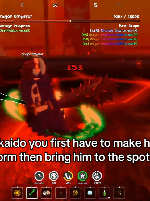 new method on how to cheese kaido shoutout to @cashchass for the forbidden jutsu  if this helped you in anyway a follow would be appreciated #gpo #grandpieceonline #howtobeatkaido
