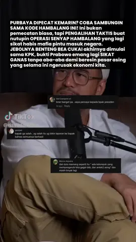 Papan Catur Hambalang: Misteri Pemecatan Purbaya & Runtuhnya Mafia Bea Cukai