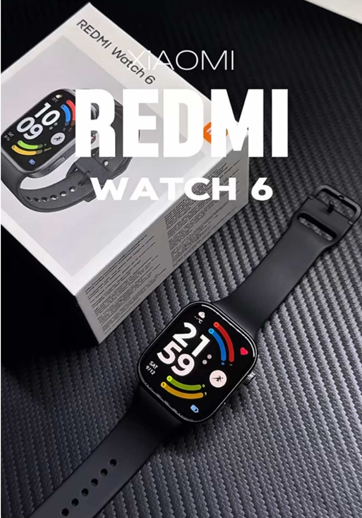 Redmi Watch 6 ⌚️ สมาร์ทวอทช์ดีไซน์สวย ฟังก์ชันครบ ใส่ได้ทุกวัน ทั้งทำงาน ออกกำลังกาย หรือใช้ติดตามสุขภาพ ❤️ #RedmiWatch6 #Redmi #Smartwatch #สมาร์ทวอทช์ #นาฬิกาอัจฉริยะ         
