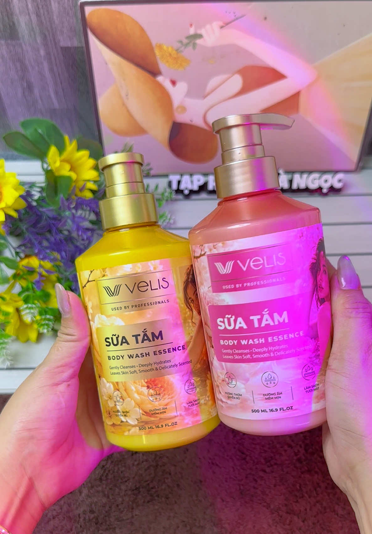 Sữa tắm nước hoa velist #hongngocxh3 #saleluongve #suatam #suatamnuochoa #suatamvelis 