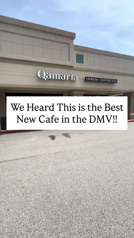 We heard this spot is the best new cafe in the DMV!  #cafe #coffeeshop #dmvfoodie 
