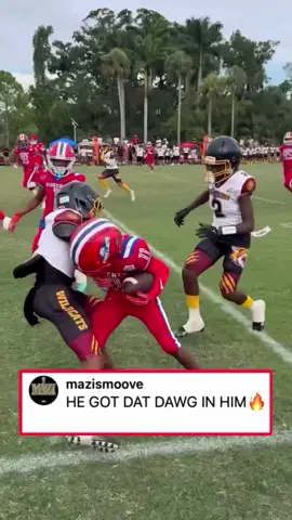 DON’T MESS WITH PEANUT 🤯😭 (@Lilpeanut239, @braanfilms/ig) #football #footballtiktok #team #runningback #tough 