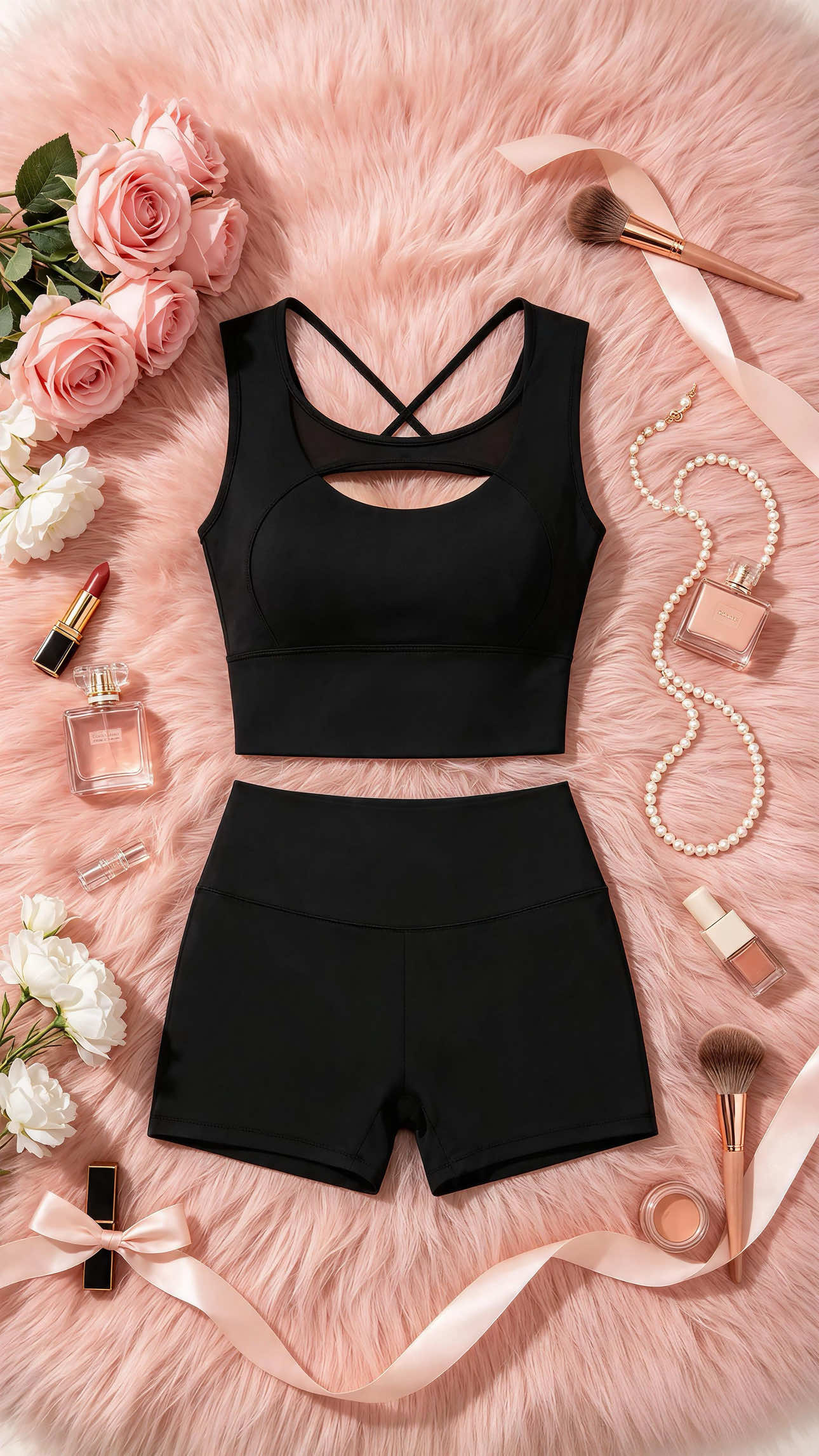 Bộ Tập Gym Nữ Áo bra mút liền  #GiangTíchCực #xuhuong 