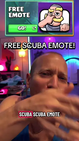 FREE SCUBA + tons of 500 gems emotes added to Clash Royale! #clashroyalememes #ClashRoyale #clashroyaledaily #clashroyalemoments 