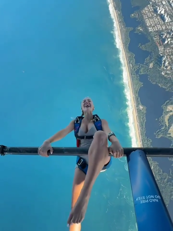 #skydiving in this sound let us try this in this crazy magical sound #abovethe sky 