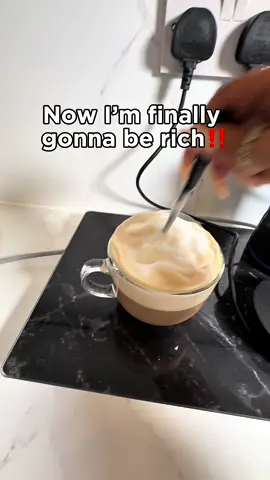 Stop overpaying for your coffees - make great tasting quality coffees in your home and save all round by grabbing these milk frothers in the sale today #milkfrother #coffeefrother #frothycoffee #frother #tiktokmademebuyit 