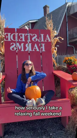 Picking pumpkins, picking apples, and picking peace this weekend🧘‍♀️🎃✨ Come and enjoy an amazing fall weekend with us! Tickets available in our bio. #thingstodoinnj #njdaytrip #thingstodothisfall #applepickingseason #applepickingnyc 