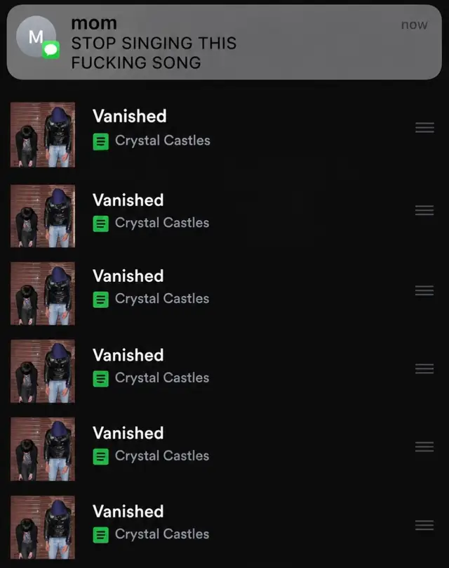 My ghost inside you soon will be #fyp #viral #crystalcastles #miusic #vanished 