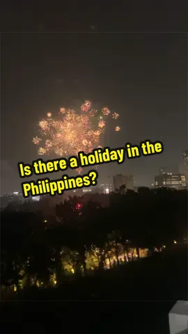 Is there a holiday in the Philippines? #philippines 