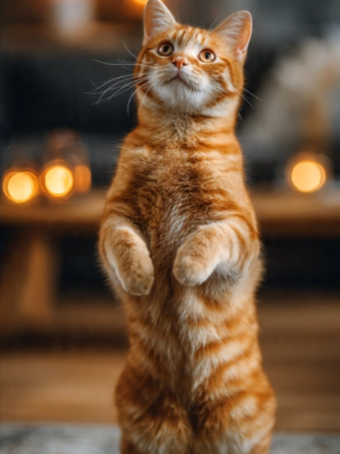 a_cute_orange_tubby_cat_standing_on#shortsory #trending