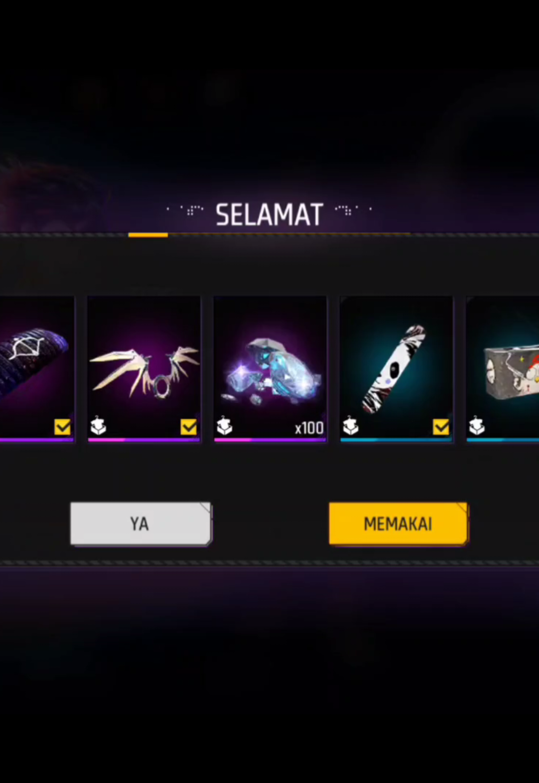 Spesial airdrop terlangka #freefire 