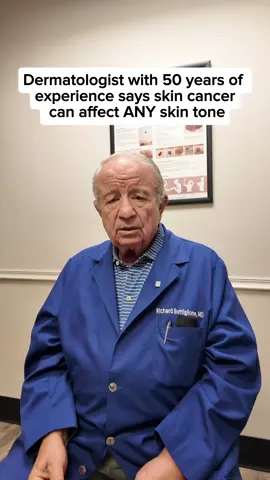 Watch Dr. B, a board-certified dermatologist with 50+ years of experience, explain why everyone should pay attention to changes in their skin, regardless of skin tone. Questions Answered: • Can people with darker skin still develop skin cancer? • What should you look for if a scab does not heal? • When should a growing spot or growth be checked by a professional? • Why is it important to have concerning skin changes evaluated? Follow for more educational videos from Dr. B.