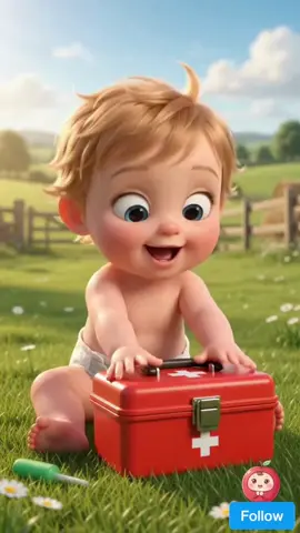 Doctor leyao is ready ❤️‍🩹😂#ai #aibaby #babystory #cartoon #viraltiktok #fvp 