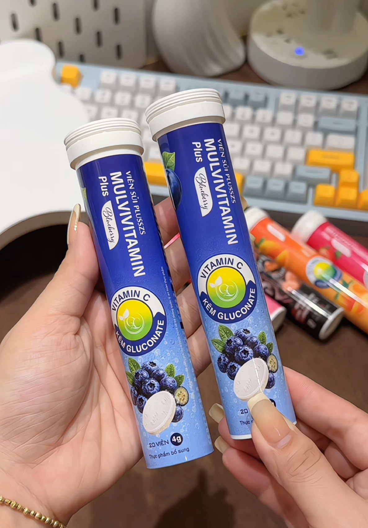 Viên sủi bổ sung vitamin C #viensuithethao #viensuivitamin #csui #viensui #xuhuong 