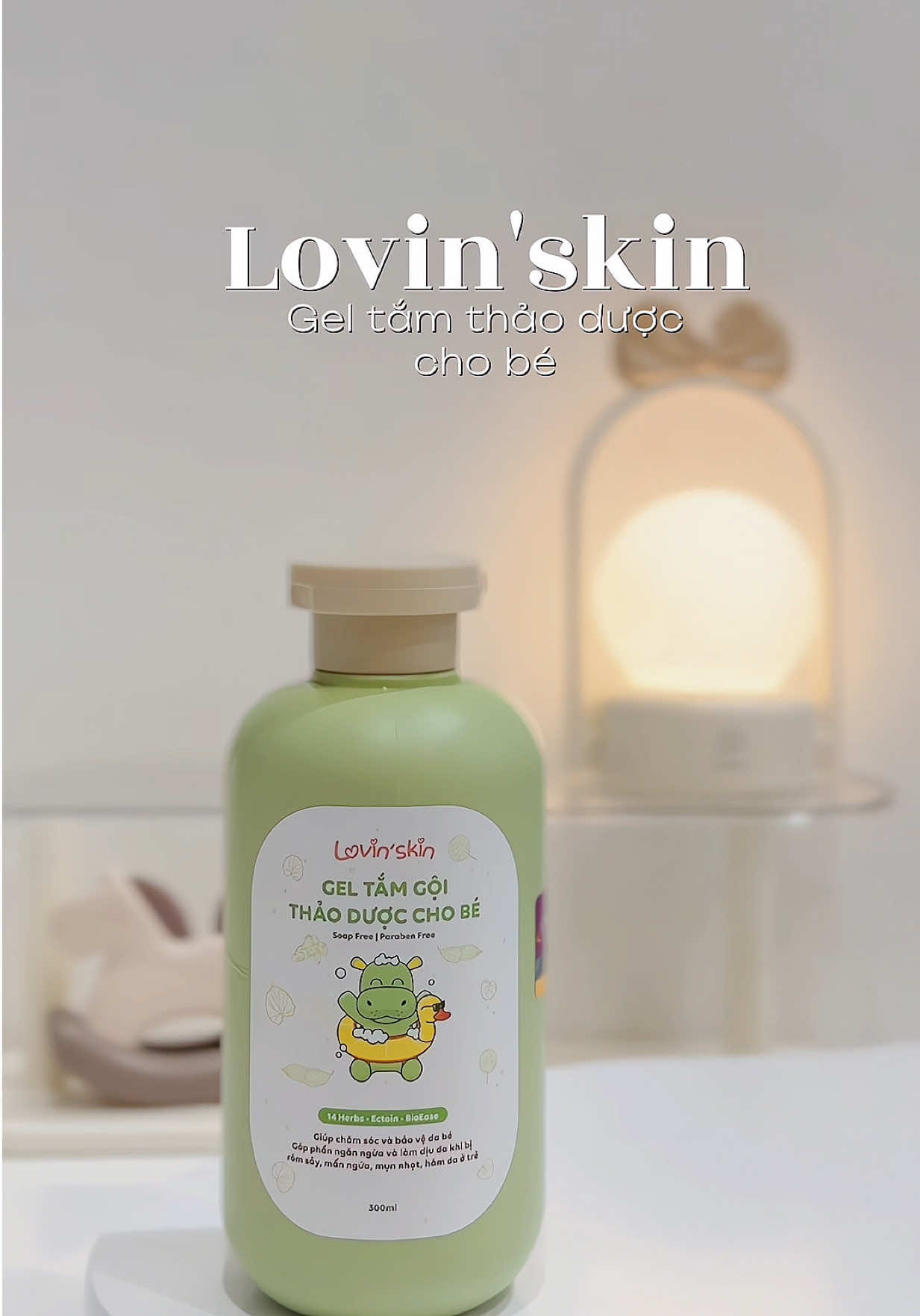 Ko thể thíu em nì trong nhà #lovinskin #xuhuong #mevabe #mecuabill #geltamthaoduoc 