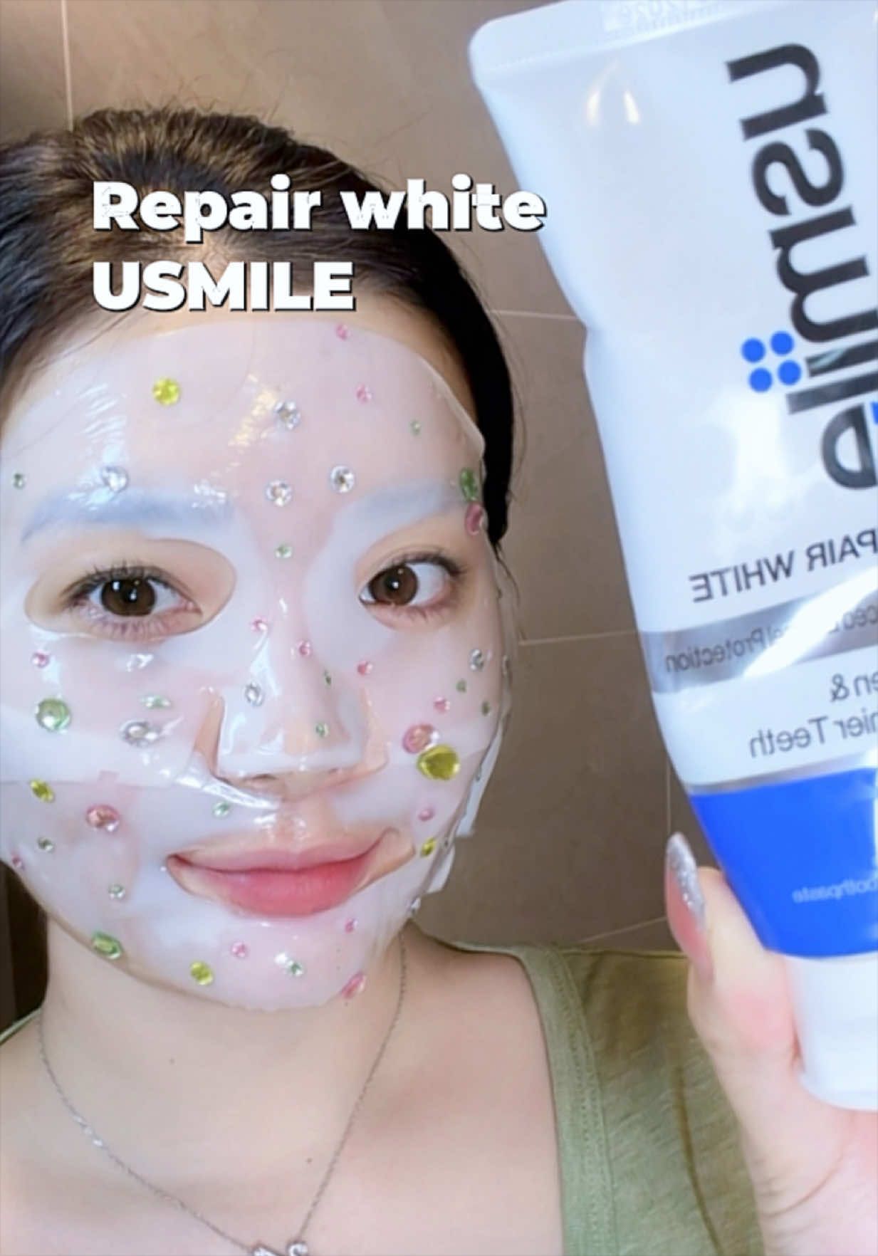 Khắc chế son hồng 🎀 #usmilevn #repairwhite #chamsocrangmieng   #kemdanhrangtrangrang #whiteningtoothpaste @usmile Vietnam Shop 