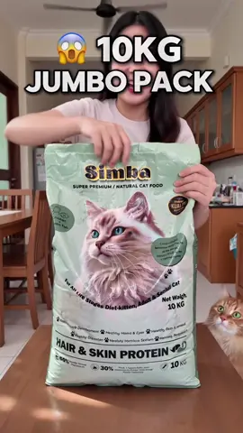 WEH! Cat Food 10KG Sekali Beli#creatorsearchinsights #petlover #makanan #kucing 
