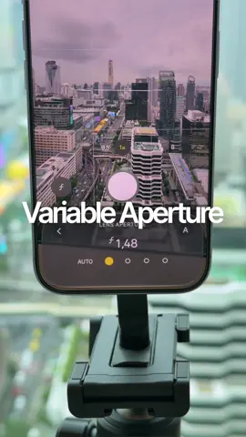 Ini dia 2 fitur terbaru kamera iPhone 18 Pro! Kali ini langsung cobain fitur Pro Controls dan Variable Aperture 📸 #reels #apple #iphone #montrathailandtripiphone18pro