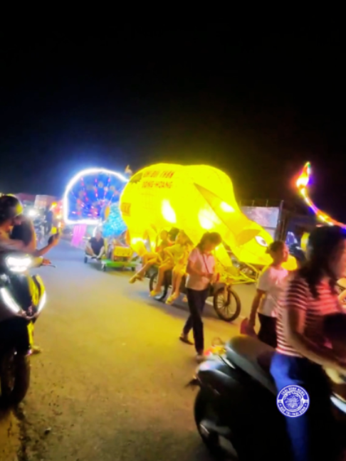 Toàn cảnh mô hình rước đèn tối nay ! #thaibinh17 #thaibinh #nguoithaibinh #17thaibinh