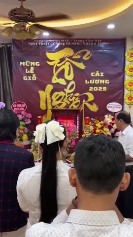 Giỗ Tổ cải lương năm 2025 tại Trung Tâm Dạy Nghệ Thuật Ca Vọng Cổ NSND Thanh Tuấn #nsndthanhtuan #hoctronsndthanhtuan #gioto #cailuong #cailuongvietnam 