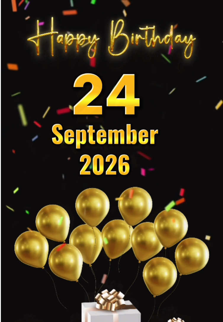 birthday 24 September #birthdaytemplate #happybirthdaytoyou #milad Want to make this viral‑hit birthday‑template video? It’s super‑easy. I’ll walk you through it step‑by‑step.Tap the CapCut template button in the bottom‑left corner.If you can’t find it, go to my profile and open this video. Tap the CapCut icon at the bottom‑left, then press the red button to use the template. Upload a photo you love, tap Next, and just wait for it to finish processing. ¿Quieres hacer este video‑plantilla de cumpleaños viral? Es súper fácil. Te explico paso a paso.Toca la plantilla de CapCut en la esquina inferior‑izquierda.Si no la encuentras, ve a mi perfil y abre este video. Toca el icono de CapCut abajo a la izquierda, luego pulsa el botón rojo para usar la plantilla. Sube una foto que te guste, toca Siguiente y solo espera a que termine de procesarse. #capcut #capcutpioneer 