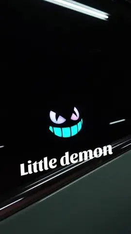 Solar powered devil eyes lights#carlover #caraccessories #carsoftiktok #fyp #viral #cargoodthing #halloween 