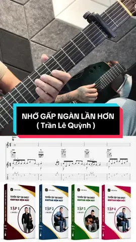 Người đàn ông trong anh nói không nhớ em , để mỗi ngày nhớ gấp ngàn lần hơn ! #haicuongguitar #codamusic #guitartabs #guitarlesson #nhogapnganlanhon 
