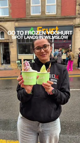 MANCHESTER'S GO TO FROZEN YOGHURT SPOT HAS LANDED IN WILMSLOW // That's right, @Frurt have opened their 17th Store after HUGE success in Manchester and beyond. We love the fact this is self serve Store meaning you can load it up just HOW YOU LIKE! With flavours changing reguarly including Matcha and Berrylicious as well as the classic Natural too, there's PLENTY OF CHOICE! So make sure you head down this weekend!🤩 👉Everything is Halal across their Menu 📍Frurt, Church Street, SK9 1AN #hdm #halaldiningmcr #frurt #frozenyoghurt #wheretoeatwilmslow 