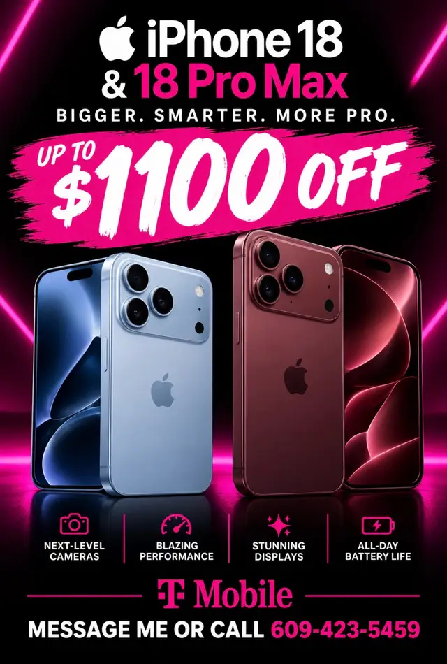 #iphone18pro #iphone18promax #tmobile #bestoffer #bestdeals 