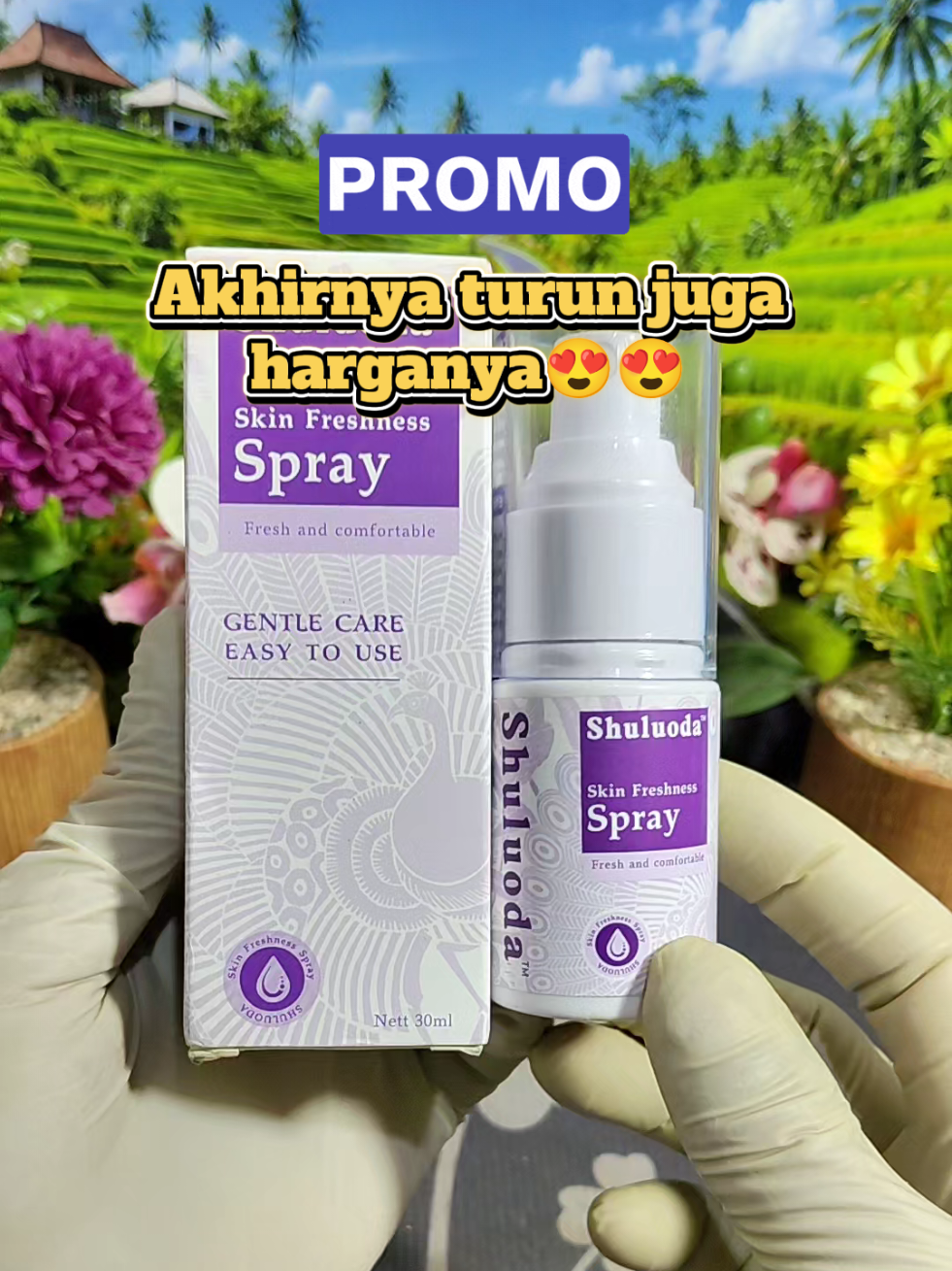 Shuluoda Skin freshness spray #shuluoda  #sprayskinfreshness  #skinfreahness 