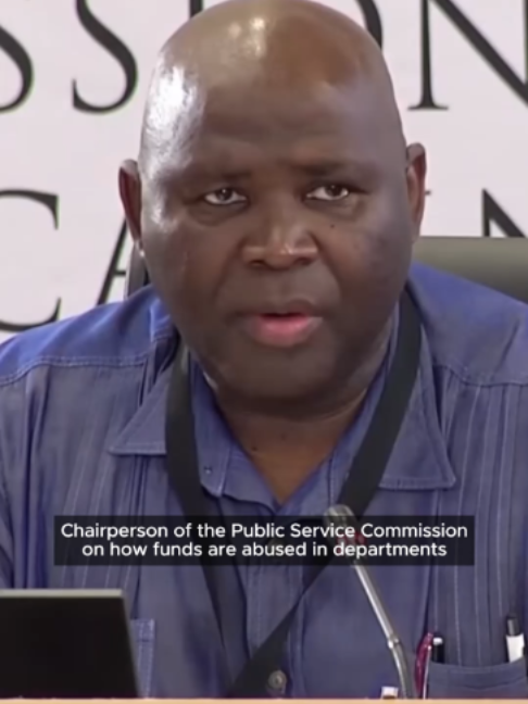 Chairperson of the Public Service Commission on how funds are abused in departments