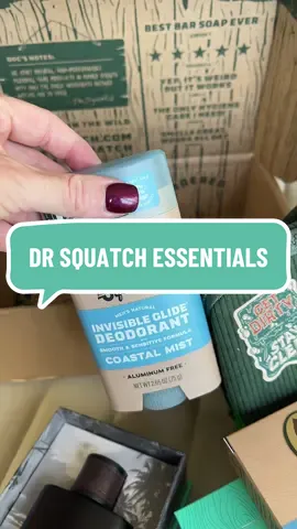 This set is such a great deal right now but it won’t last long 🧼 @Dr. Squatch #mensshoweressentials #showerproducts 