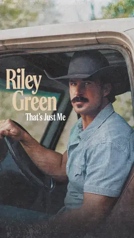 The wait is over! @Riley Green’s brand new album, 'That's Just Me', is out now.