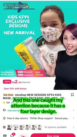 The haze is back in Singapore. 😷 If you’re heading outdoors, it’s a good idea to keep a KF94 mask ready. Four-layer design, BFE stated at over 99%, and currently more than 50% off. Tap below to have a look. @My Le~Mon 🍋 #createtowin #tiktokshopsg #ttslobang #tiktokshopsg99 #haze 