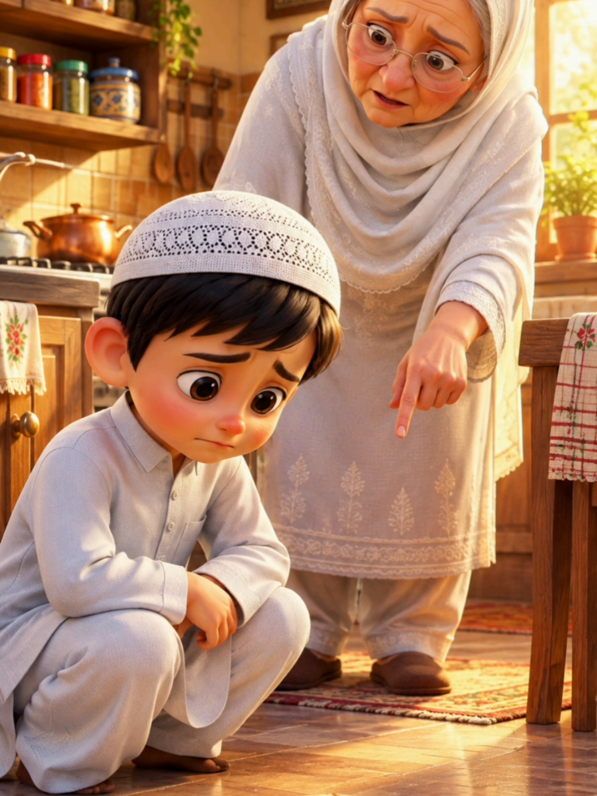 🍞❤️ روٹی اللہ کی نعمت ہے، اسے ضائع نہ کریں! احمد نے سیکھا کہ ہر نعمت کی قدر کرنا اور دوسروں کی مدد کرنا بہت خوبصورت عمل ہے۔ 🌾✨ 🌸 سبق: اللہ کی نعمتوں کا شکر کریں اور کھانا ضائع نہ کریں۔ ❤️ مزید اسلامی بچوں کی کہانیوں کے لیے Ilme Ki Dawat Official کو Follow کریں۔ #IslamicKids #IslamicStory #IslamicCartoon #MuslimKids #MoralStory 