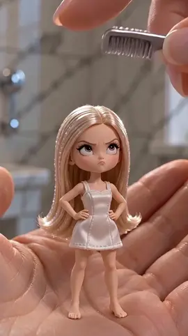 ✨ Magic Princess Doll Transformation 👑💎 | Cute Mini Doll #foryou #viral 
