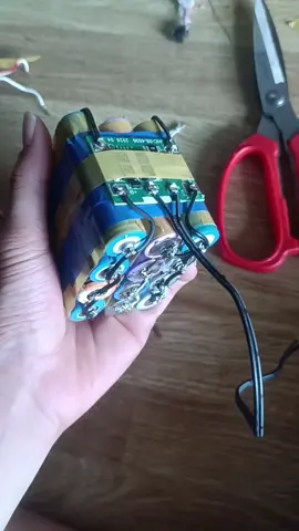 đóng khối pin 3s 12.6v nhiều màu