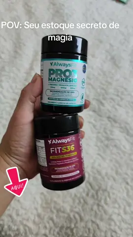 Kit Pro3Magnésio + FitS36 -  #alwaysfit  #combo  #suplementos  #vitaminas  #dicassaudaveis 