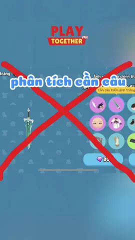 phân tích cần câu cá#playtogether #playtogetherVNG #ptgcreator 